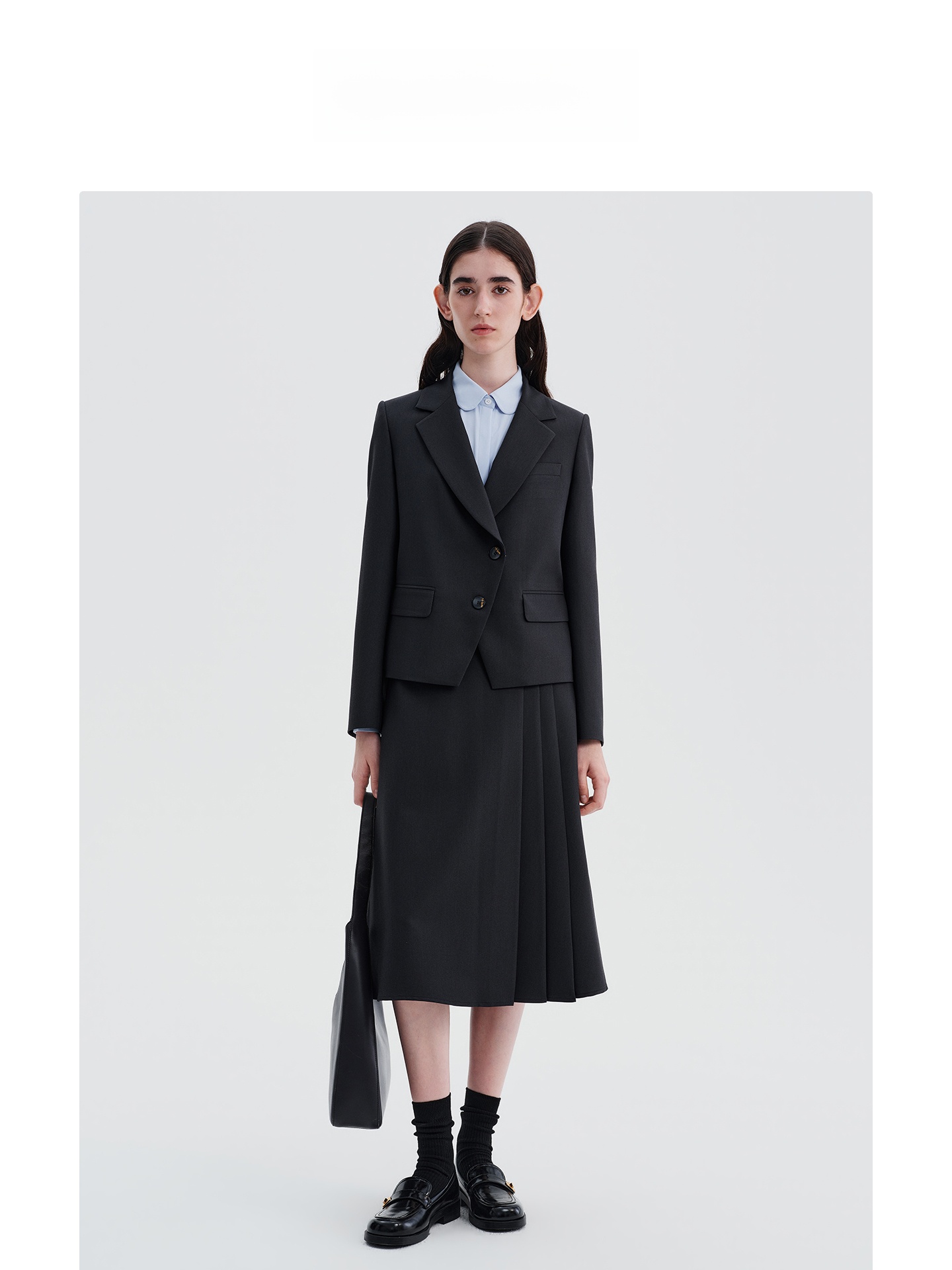 Women Formal Wear For Interview - Deep ey Suit Jaet And f