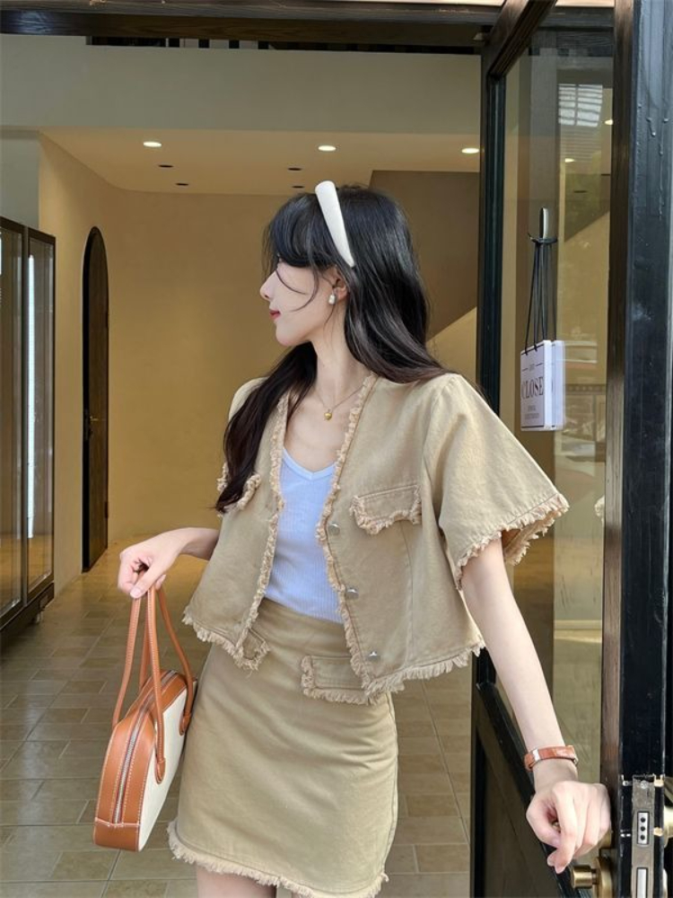 Short 2 Pieces Skirt Sets For  - Women Formal Event Wear ulasan dan harga