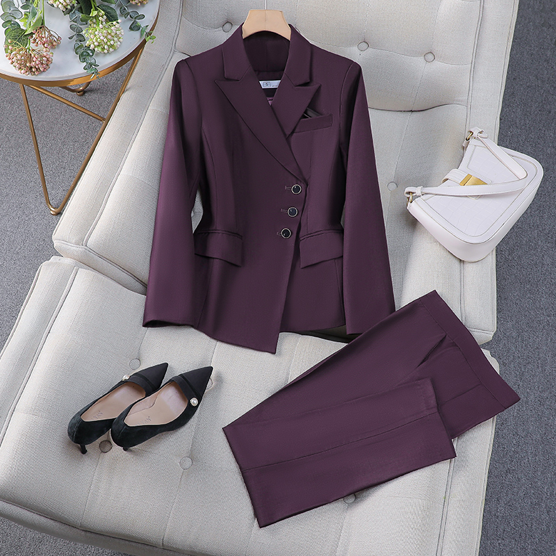 ZJYT Business Chic Women's Tro - Women Formal Wear Blazers ulasan dan harga
