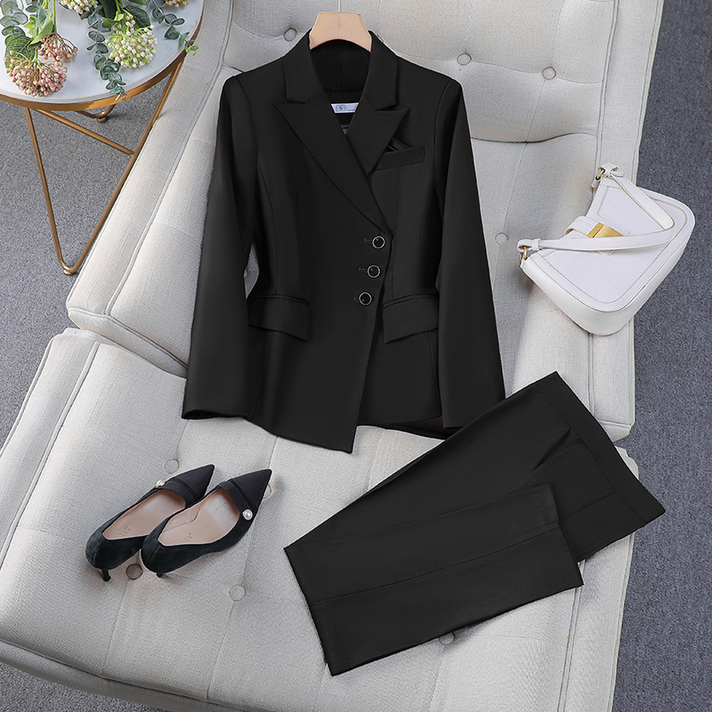 ZJYT Business Chic Women's Tro - Women Formal Wear Blazers ulasan dan harga
