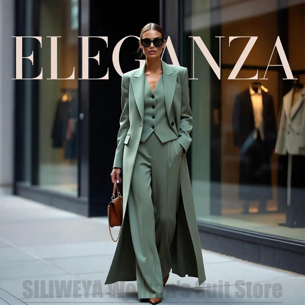 Chic Women's Suit Set Three Pi - Women Formal Wear Vest ulasan dan harga