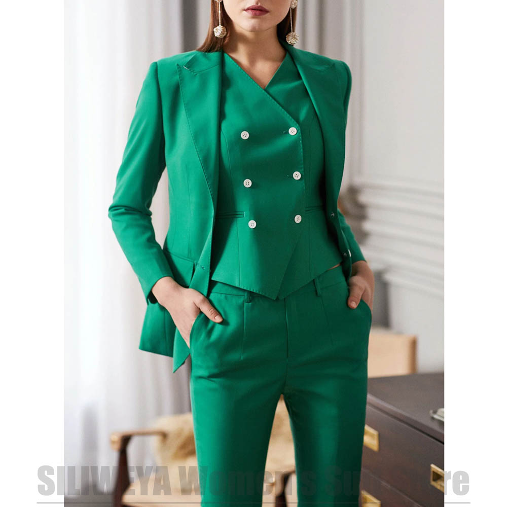 Women's Three Piece Suit Blaze - Women Formal Wear Vest ulasan dan harga