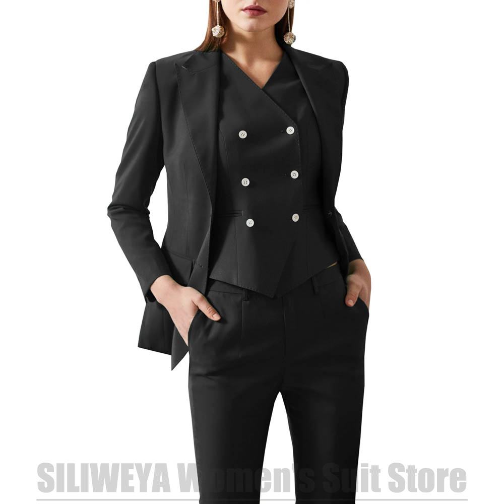 Women's Three Piece Suit Blaze - Women Formal Wear Vest ulasan dan harga