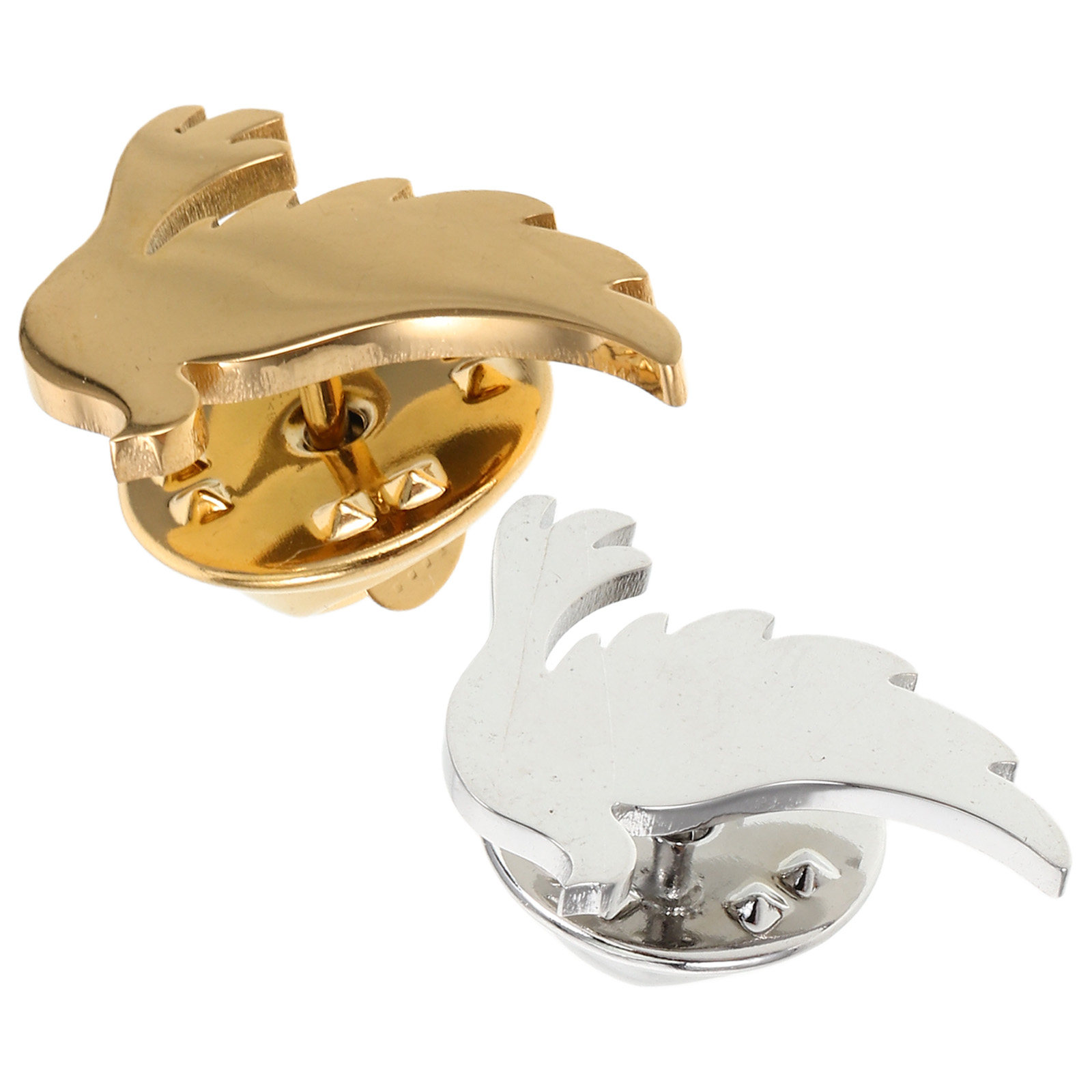 2Pcs Peace Dove Lapel Pin Allo - Women Formal Event Wear ulasan dan harga