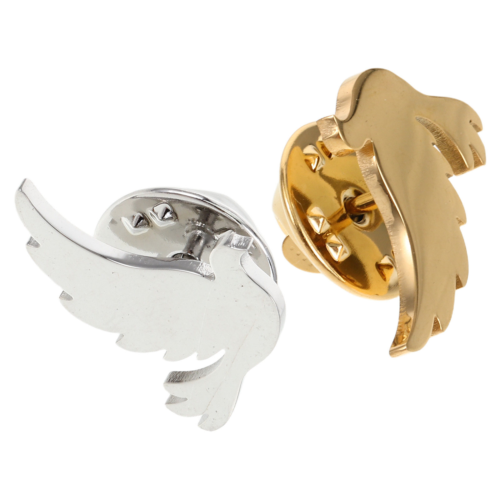 2Pcs Peace Dove Lapel Pin Allo - Women Formal Event Wear ulasan dan harga