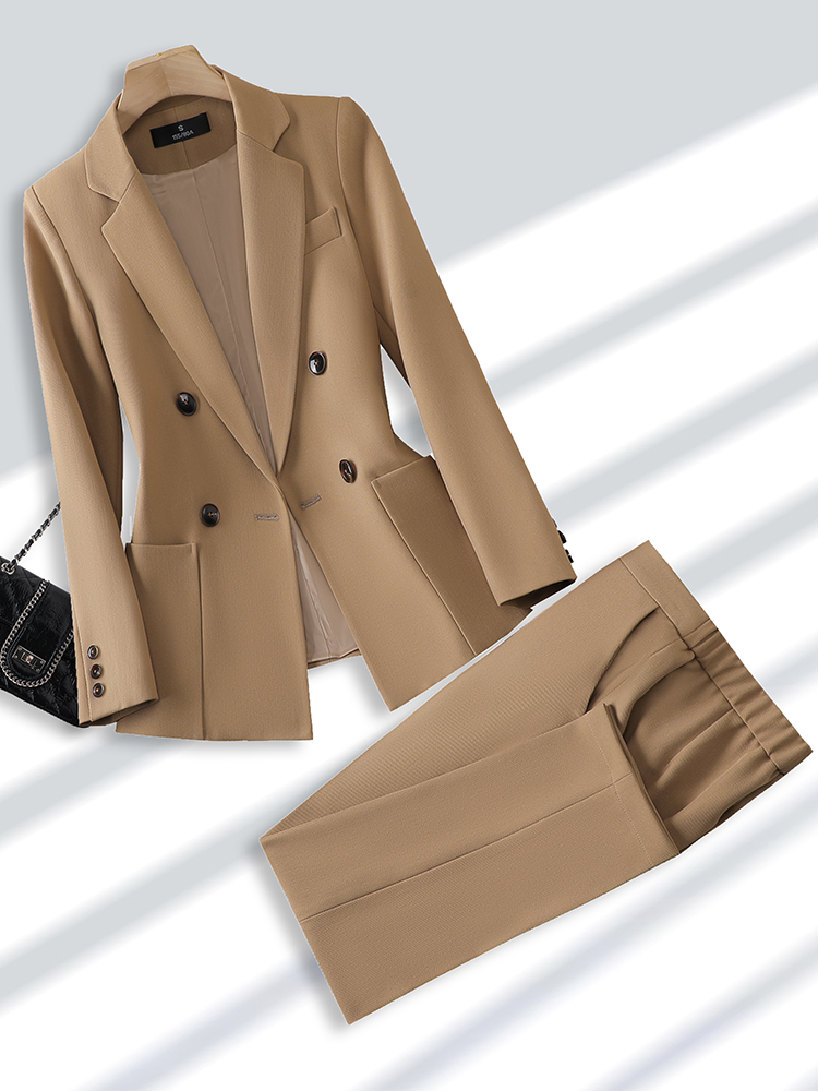 Fashion Ladies Pant Suit Forma - Women'S Formal Wear Suits ulasan dan harga