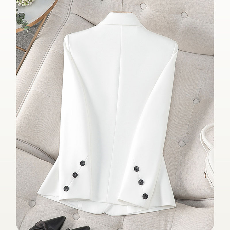 2025 New Spring Autumn White B - Women Formal Wear Black And White ulasan dan harga