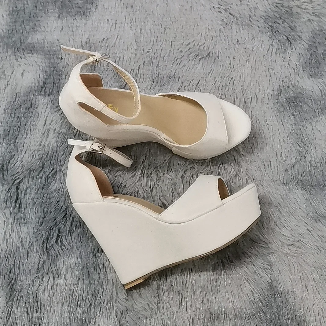 Women Sandals 14cm Sexy Peep T - Women Formal Wear For Wedding ulasan dan harga