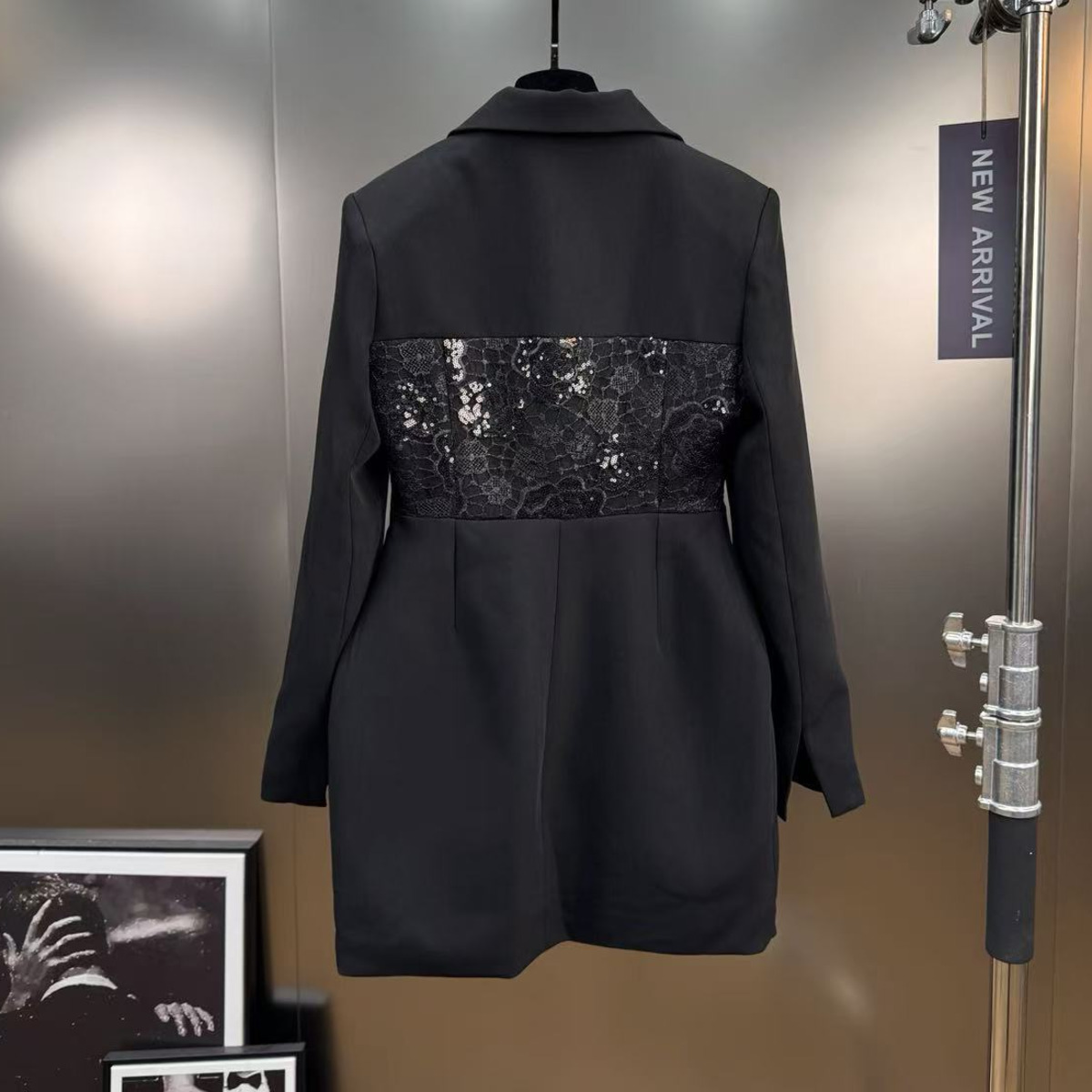 KT Elegant Lace Sequin Blazer  - Women Formal Wear Blazers ulasan dan harga