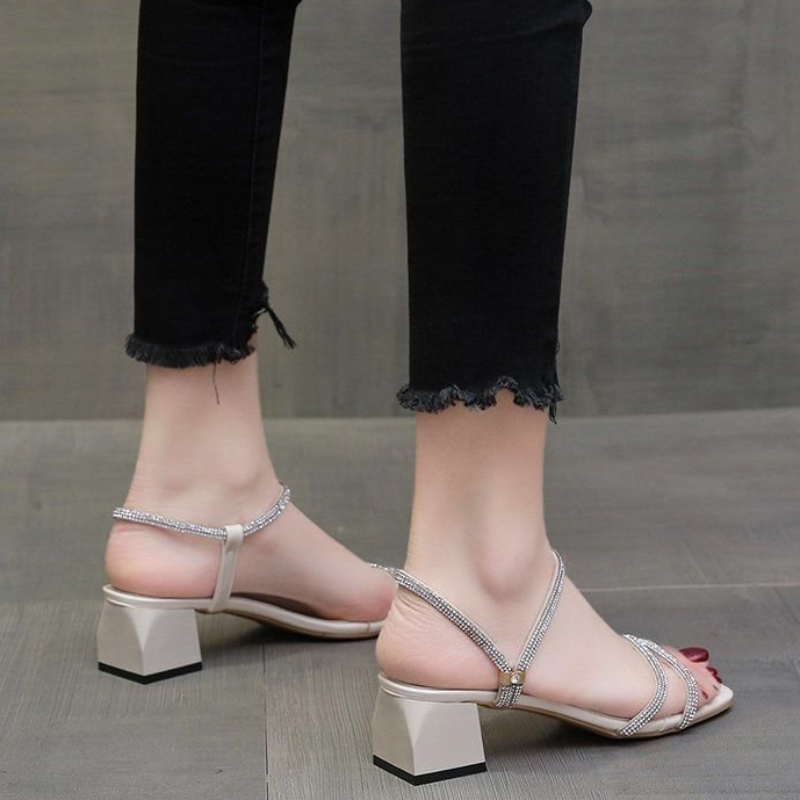 Women's Square Toe Rhinestone  - Women'S Work Fashion ulasan dan harga